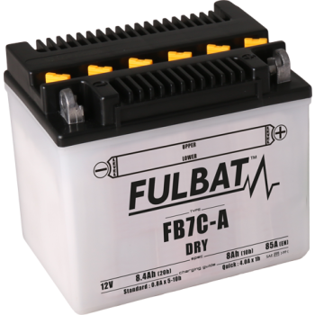 Akumulator Fulbat YB7C-A DRY FB7C-A 12V 8.4Ah 124A